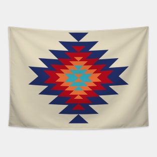 Tribal Love Blue Tapestry