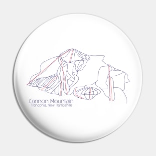 Cannon Mountain Trail Map Pin