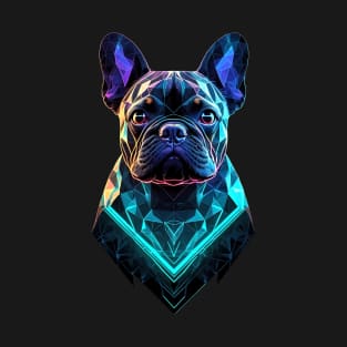 Neon Glow French Bulldog T-Shirt