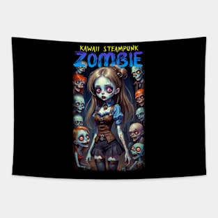 Kawaii Steampunk Zombie 09 Tapestry