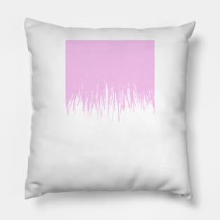 Concrete Fringe Blush Pillow