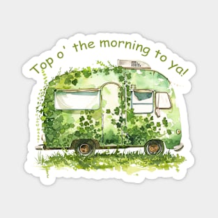 St. Patrick's Camper Magnet