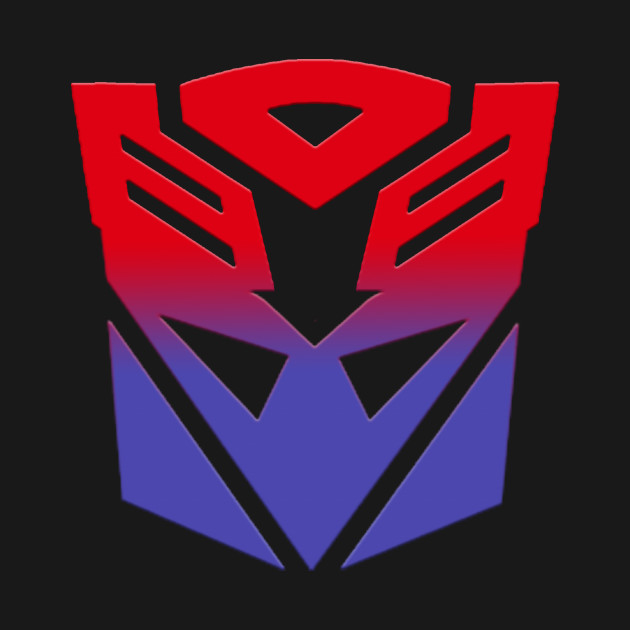 autobot decepticon symbol fusion