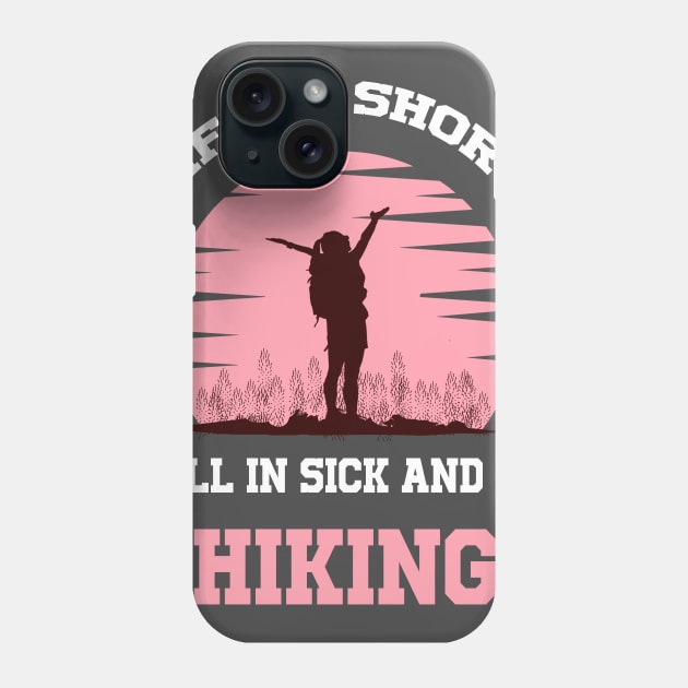 hiking Phone Case by khalid12