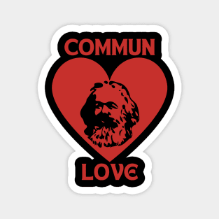 Karl Marx Valentine, Valentine Gift, Communist Love Magnet