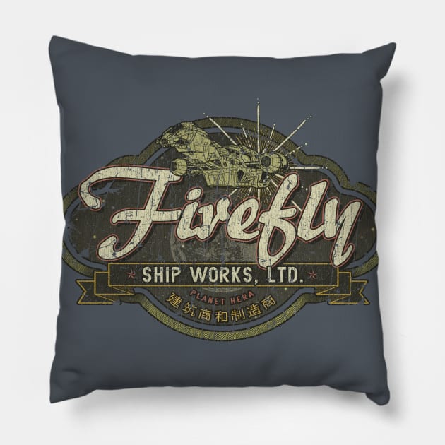 Firefly Ship Works Ltd. 2459 Pillow by JCD666