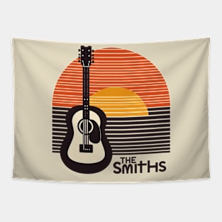 The Smiths Retro - Guitar Sunset Tapestry