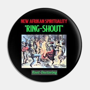 Black Cultural Ring-Shout Dance Pin