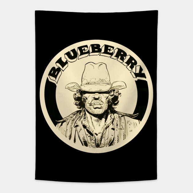 Blueberry (Bande Dessinée) Tapestry by dumb stuff, fun stuff