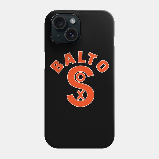 Defunct Baltimore Black Sox Negro League Baseball 1932 Phone Case by LocalZonly