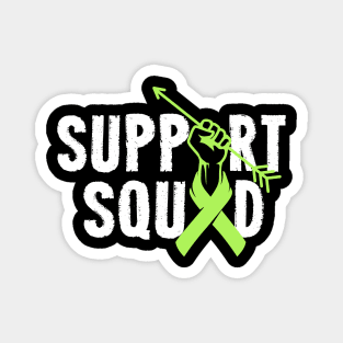 Support Squad lymphoma Cancer Awareness lymphocytes Ribbon Magnet