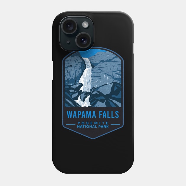 Wapama Falls Yosemite National Park Phone Case by JordanHolmes