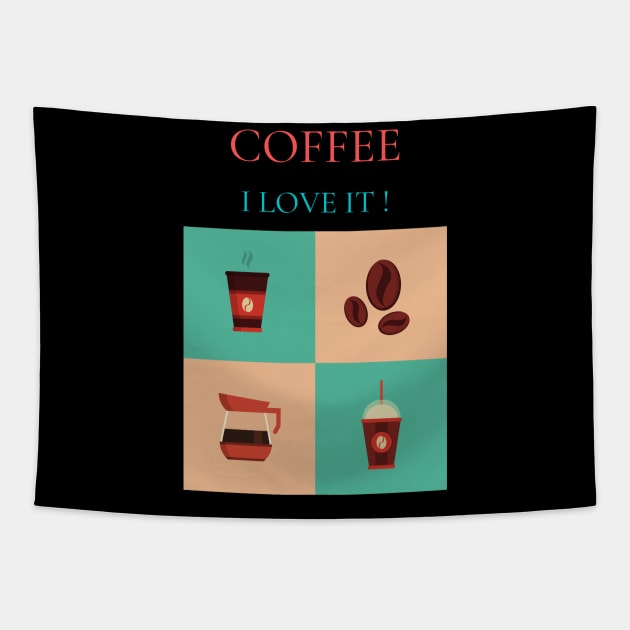 coffee Tapestry by Ledos