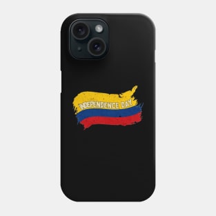 Flag colombia independence day Phone Case