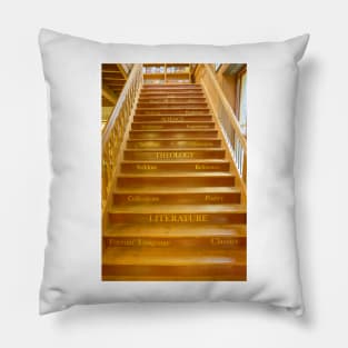 Bookshop Stairway Pillow