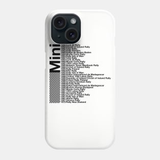 Mini Rally Wins by Year Phone Case