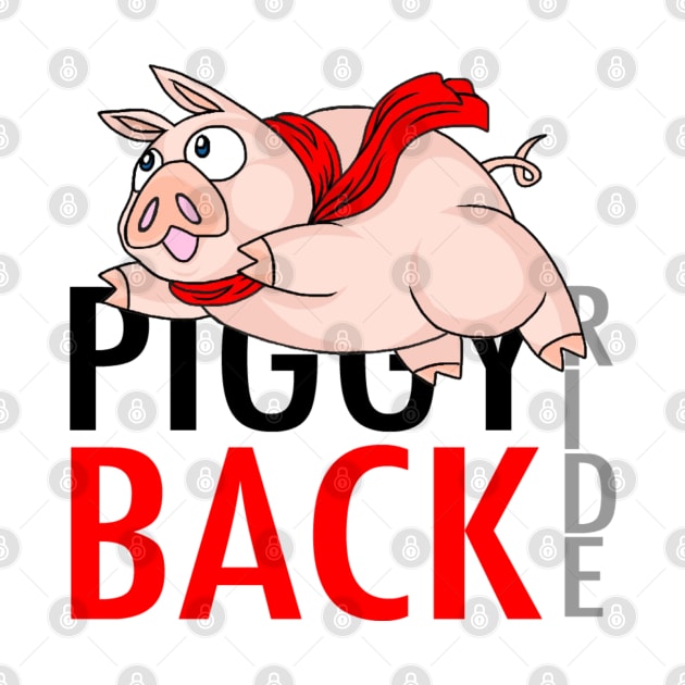 PIGGY BACK RIDE Logo by cholesterolmind