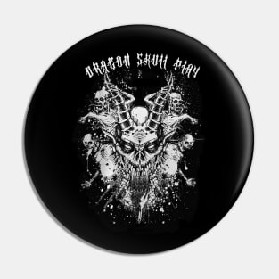 Dragon Skull Play Satan Pin