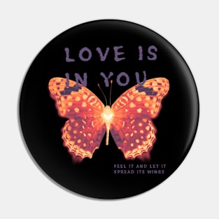 butterfly Love Pin