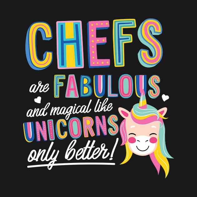 Chefs are like Unicorns Gift Idea by BetterManufaktur