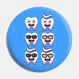 Cool And Funny Teeth Pin