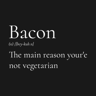 Funny Bacon Definition T-Shirt