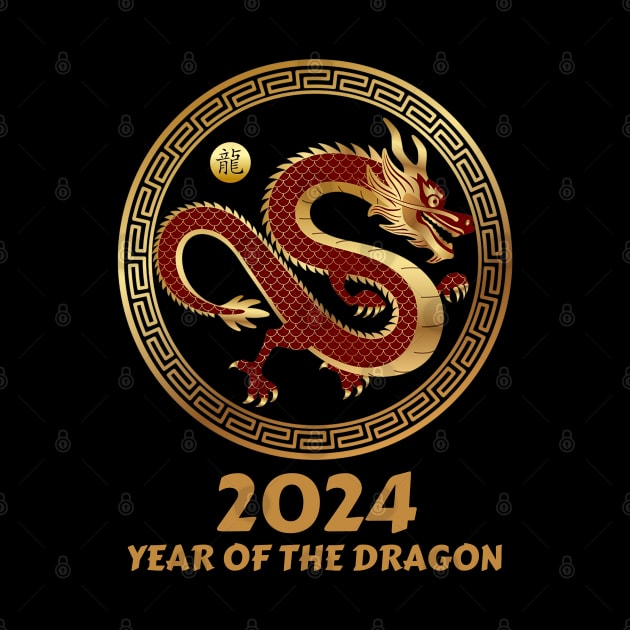 Chinese Year of the dragon 2024 by Danemilin