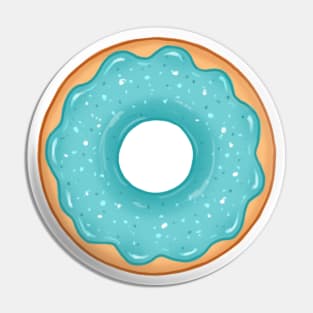 Blue Donut Pin