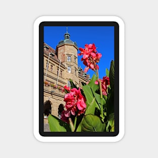 Flowers in Rothenburg od Tauber Magnet