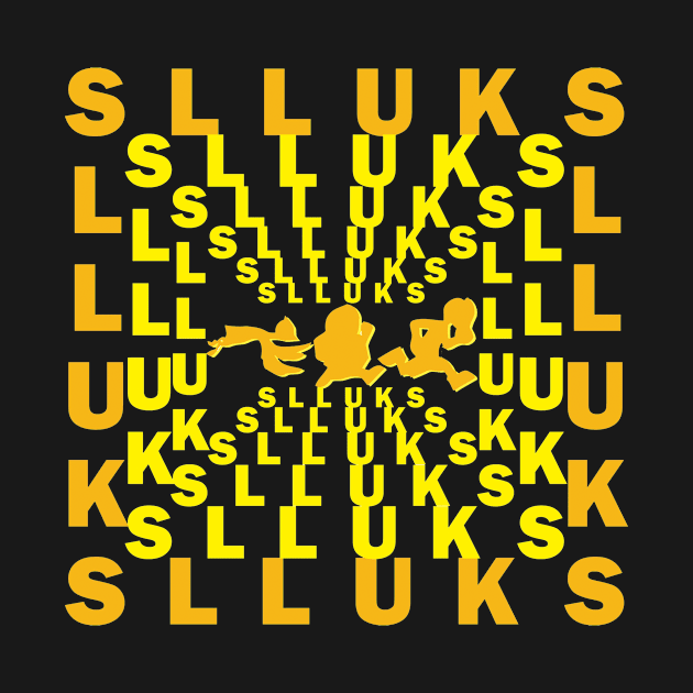 Super cool slluks brand letter logo and carton design by slluks_shop