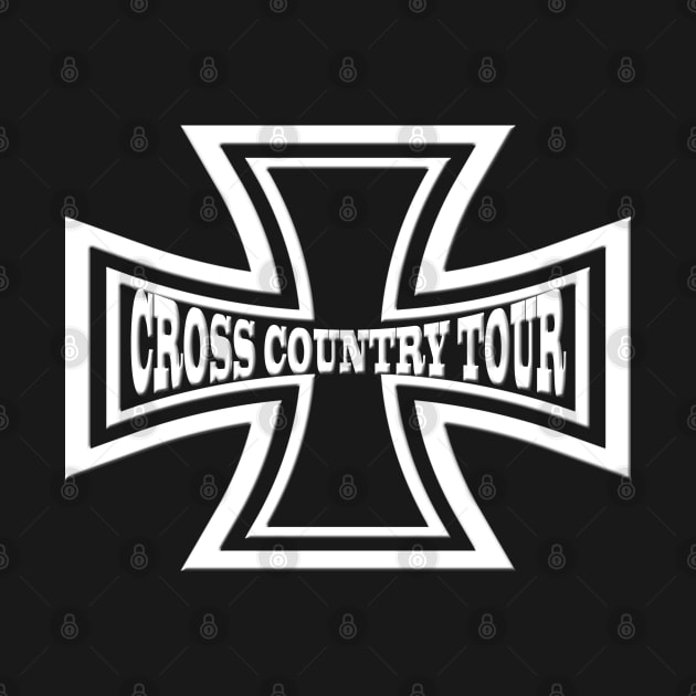 Iron Cross-Cross Country Tour Motorcycle by DroolingBullyKustoms