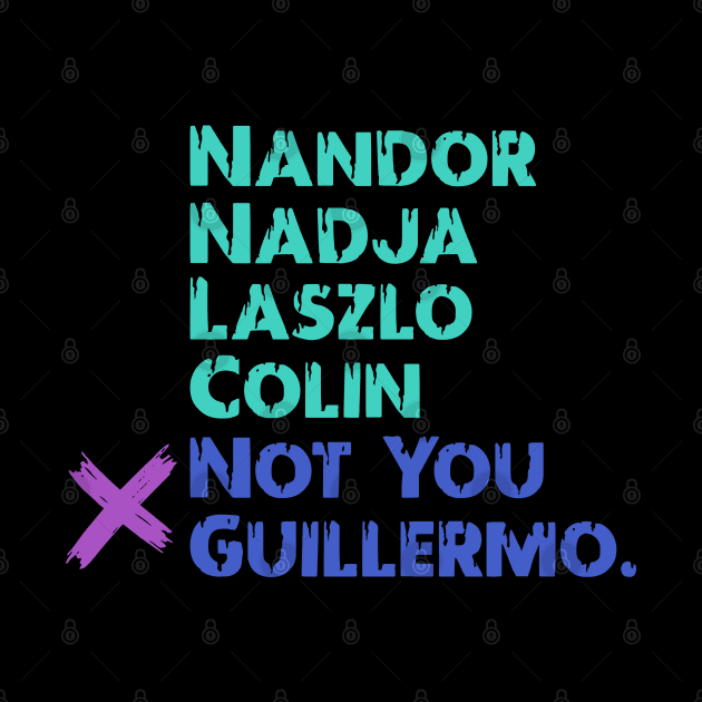 Not You Guillermo by AjiartD