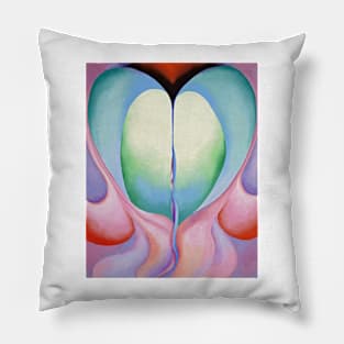 Georgia O'Keeffe Series I, No. 8, 1918 Art Print American Modernism Pillow