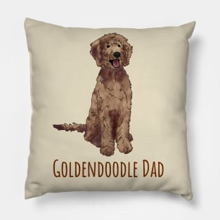 Goldendoodle Dad Pillow