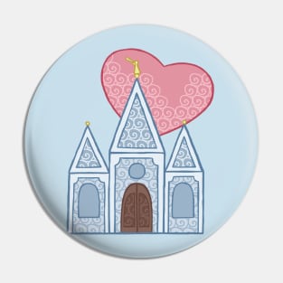 Temple Love Pin