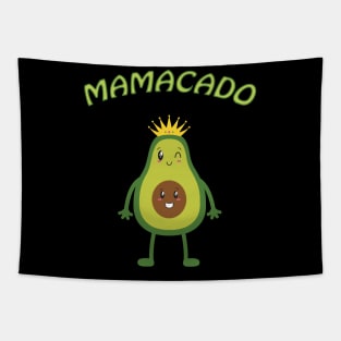 Mamacado pregnant mom new baby shower Tapestry