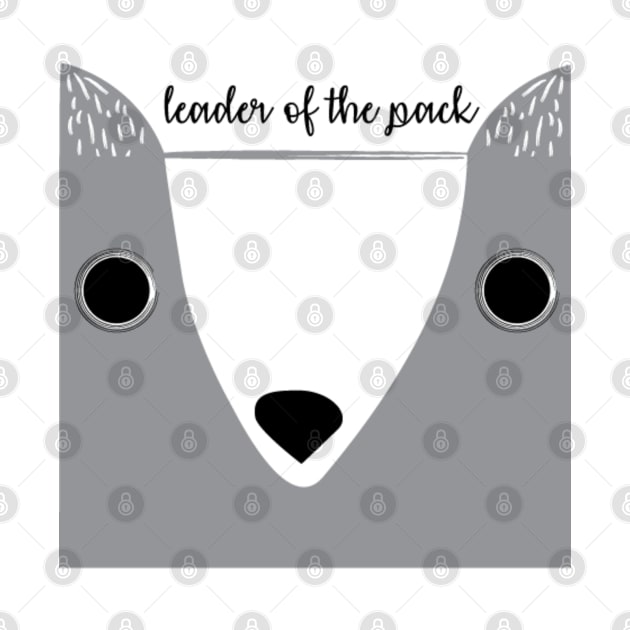 Leader of the Pack by Mint Cloud Art Studio