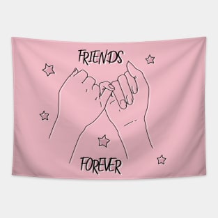 friends forever Tapestry