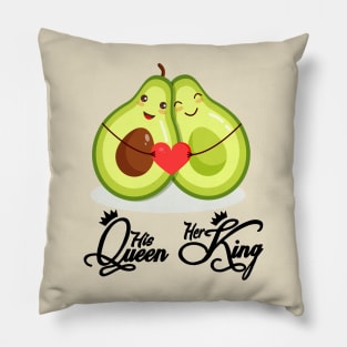 His Queen and Her King Pillow