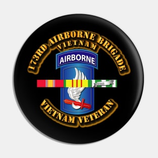 173rd Airborne Brigade w SVC Ribbons Pin