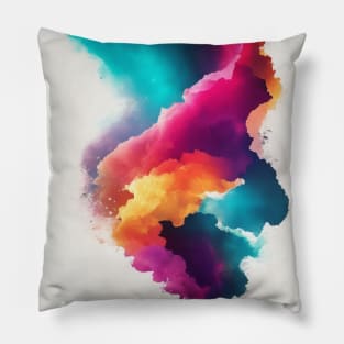 Starry Reverie - Capturing the Enchantment of Nebulae Pillow