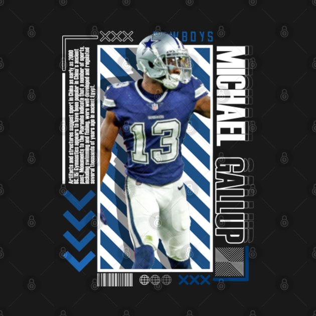 Michael Gallup Paper Poster Version 10 by art.Hamdan