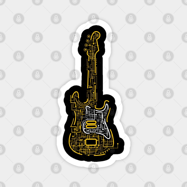 Guitar Magnet by TambuStore