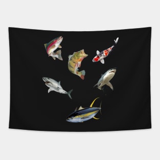 Fly Fishing Legend Tapestry