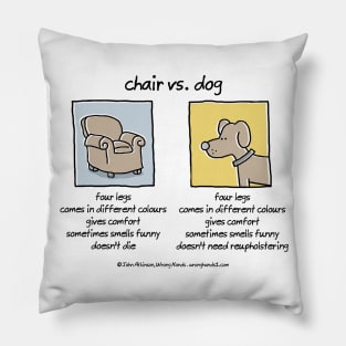 Chair vs Dog Pillow