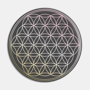 THE FLOWER OF LIFE Pin