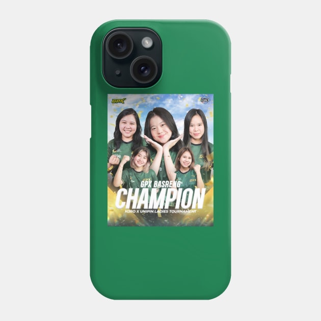 GPX BASRENG CHAMPIONS Phone Case by GPX77