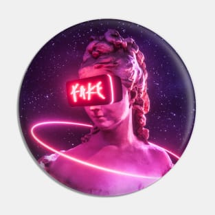 Fake Statue Pin