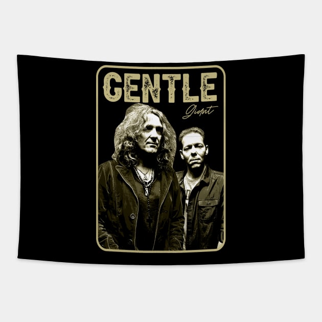Giant Steps in Style Gentle Band T-Shirts, Stride Confidently with Prog-Rock Flair Tapestry by Zombie green
