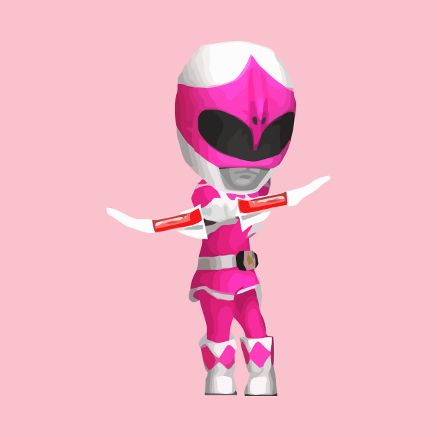 Chibi Pink - Pink Ranger - Phone Case